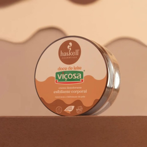 Esfoliante Corporal Doce de Leite 150g - Haskell Cosméticos Esfoliante Corporal Doce de Leite 150g - Haskell Cosméticos
