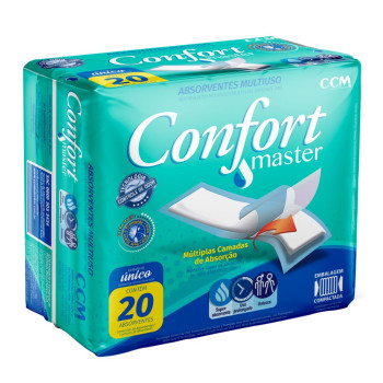 Absorvente Confort Master Pos Parto 20 Unidades