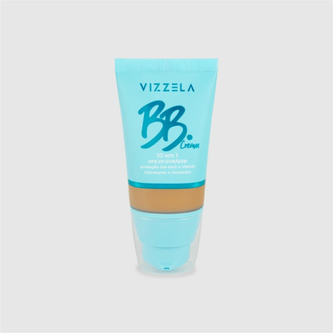 Base Liquida BB Cream 10 em 1 Fps30 Vizzela Cor 4,5