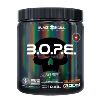 Pré-Treino Black Skull B.O.P.E Limão 300g