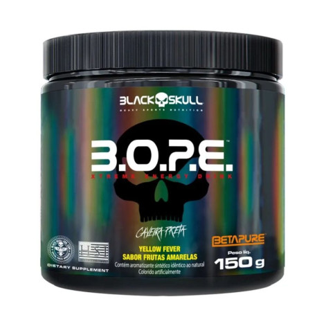 Pré Treino Black Skull Bope Fruith Punch 150G Pré Treino Black Skull Bope Fruith Punch 150G