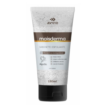 Sabonete Líquido Esfoliante Maisderma Algodão 180Ml Sabonete Líquido Esfoliante Maisderma Algodão 180Ml
