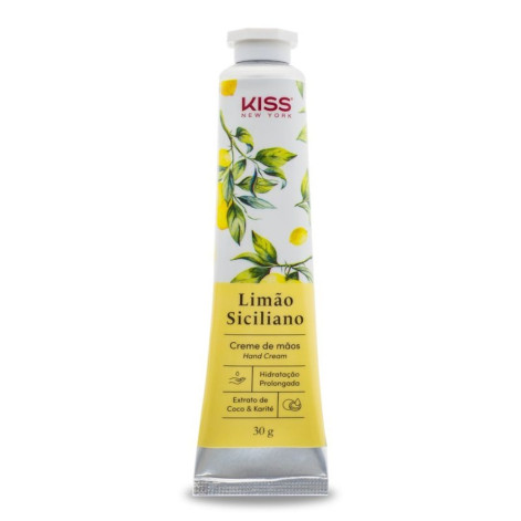 Creme de Mãos Kiss New York Limão Siciliano 30g