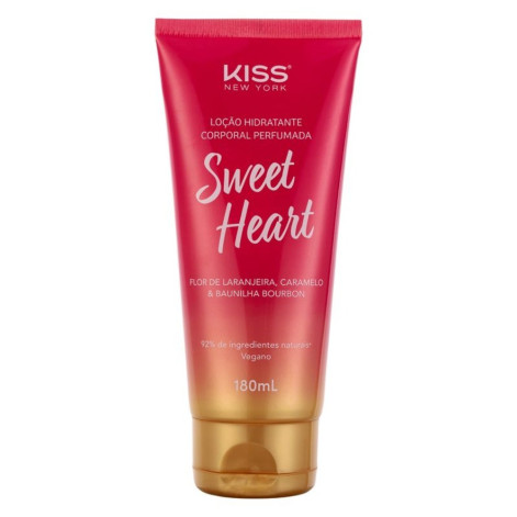 Loção Hidratante Corporal Kiss New York Sweet Heart 180ml Loção Hidratante Corporal Kiss New York Sweet Heart 180ml