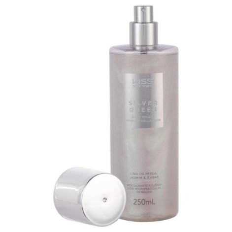 Body Splash Shimmer Silver Queen Kiss New York