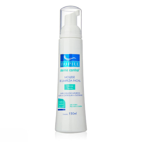 Mousse Limp Fac Nupill Derme Control 150ML