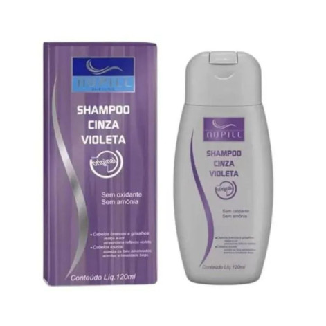 Shampoo Nupill Cinza Violeta 120ML