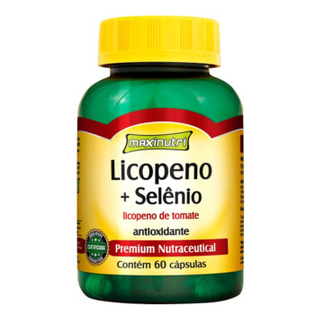 Licopeno + Selênio 60 Cápsulas - Maxinutri