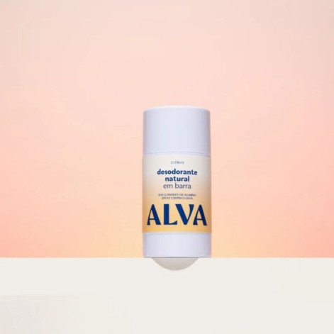 Desodorante Vegano Sem Alumínio Twist Stick Barra Alva Personal Care Citrus 12h 55g