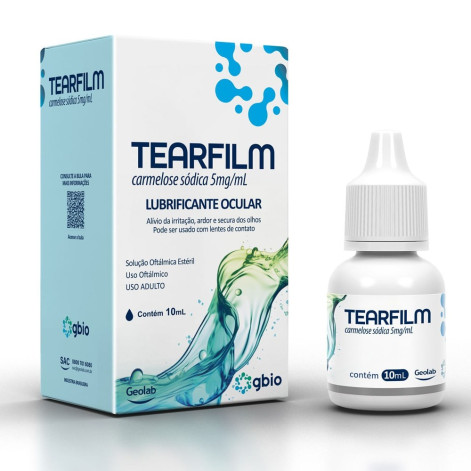 Tearfilm Solução Oftálmica 5Mg/Ml 10Ml