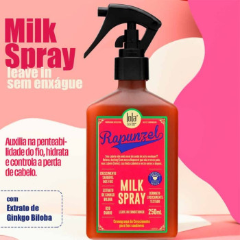 Leave In Spray Lola Cosmetics Rapunzel Milk 250ml Leave In Spray Lola Cosmetics Rapunzel Milk 250ml