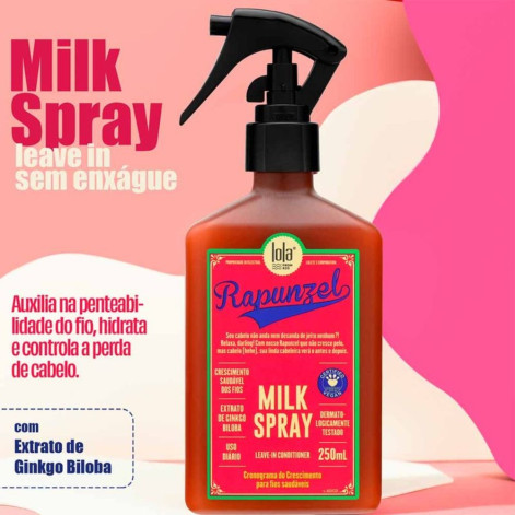 Leave In Spray Lola Cosmetics Rapunzel Milk 250ml