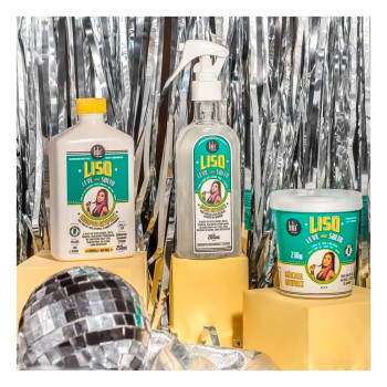 Máscara Capilar Liso, Leve e Solto Lola Cosmetics com 230g