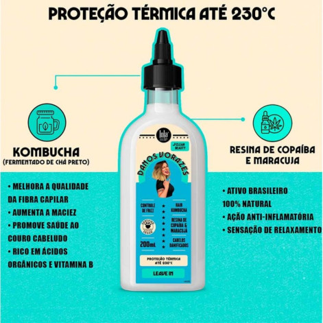 Leave-In Finalizador Lola Danos Vorazes com 200ml