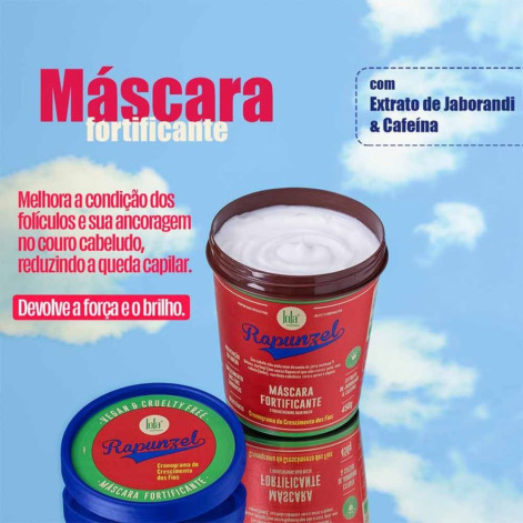 Mascara de Tratamento Lola Cosmestics Rapunzel 450g