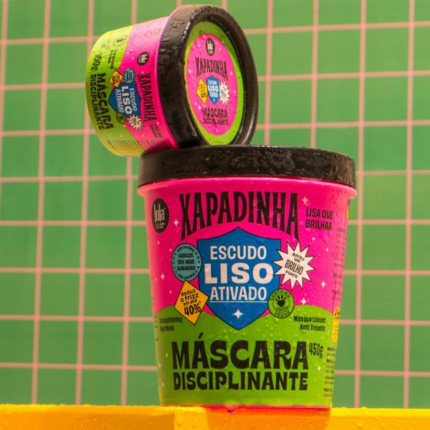 Máscara Disciplinante Lola Xapadinha Escudo Liso Ativado 450g