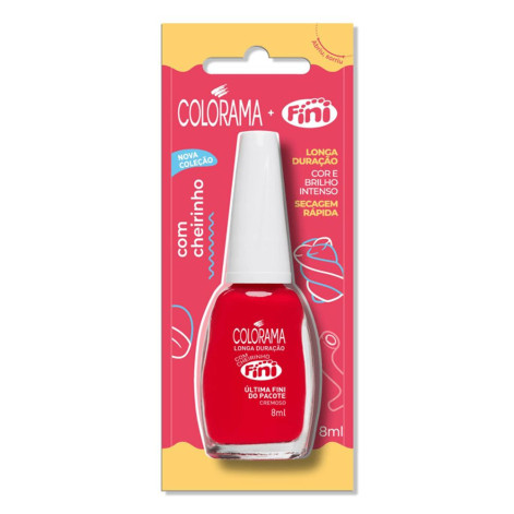 Esmalte Cremoso Colorama Coleção Fini Última Fini Do Pacote