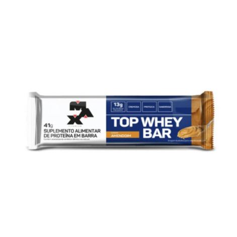 Barra Proteína Top Whey Amedoim 41g Barra Proteína Top Whey Amedoim 41g