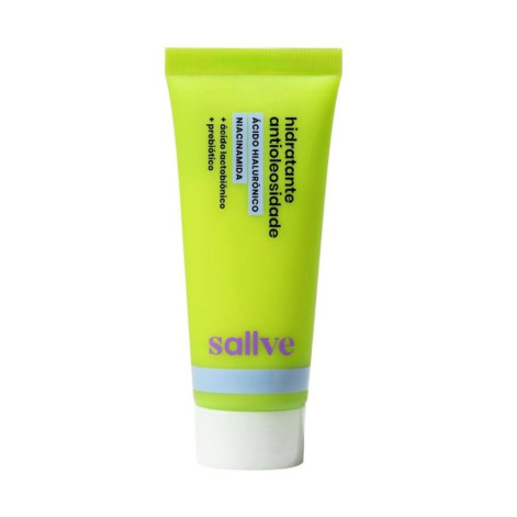 Hidratante Facial Sallve Antioleosidade Niacinamida + Acido Hialurônico 40G