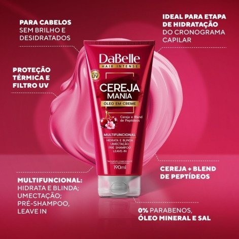 Óleo em Creme Cereja Mania 190ml - DaBelle