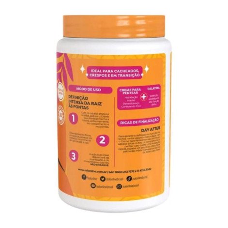 Creme para Pentear Gelatina + Salon Line Definição Extraordinária 1kg