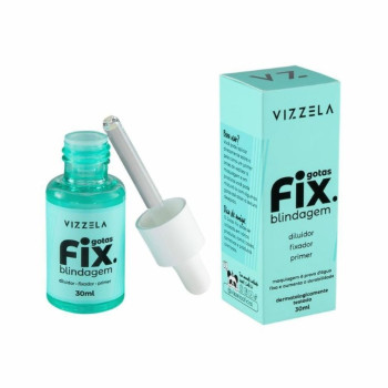 Fluido Vizzela Gotas Fix Blindagem 30ml