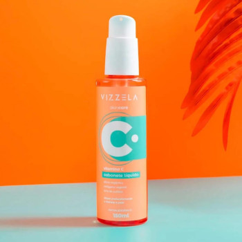 Sabonete Líquido Facial Vizzela Vitamina C 150ml