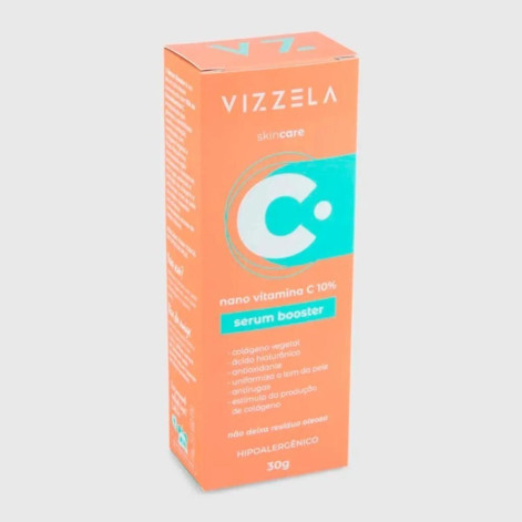 Sérum Facial Vizzela Booster Nano Vitamina C 10% 30g