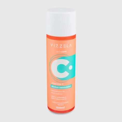 Tônico Renovador Facial Vizzela Vitamina C 150ml Tônico Renovador Facial Vizzela Vitamina C 150ml