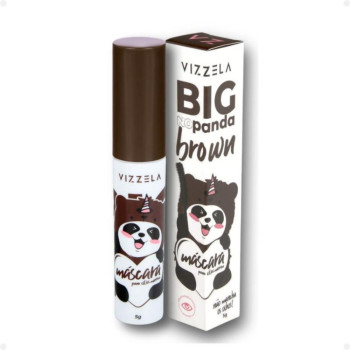 Máscara para Cílios Vizzela Big no Panda Cor Brown 5g