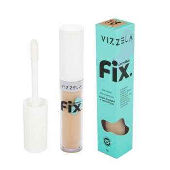 Corretivo Líquido Vizzela Fix Cor 04 7g