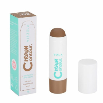 Contorno em Stick Vizzela Cream Contour Cor 02 - 7g