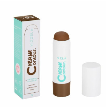Contorno em Stick Vizzela Cream Contour Cor 03 7g