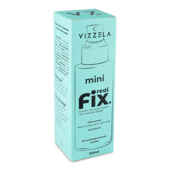 Mini Fixador de Maquiagem Vizzela Real Fix 100ml