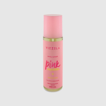 Body Splash Deo Colônia Vizzela Pink Vanilla 200ml