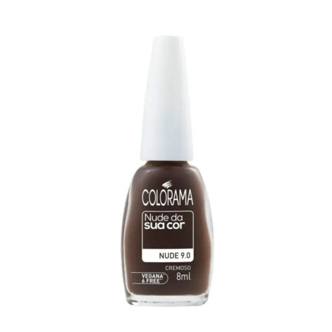 Esmalte Cremoso Colorama Nude da Sua Cor Nude 8ml - 9.0 Esmalte Cremoso Colorama Nude da Sua Cor Nude 8ml - 9.0