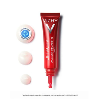 Creme para Olhos Vichy Liftactiv Colágeno Specialist 16 - 15ml Creme para Olhos Vichy Liftactiv Colágeno Specialist 16 - 15ml