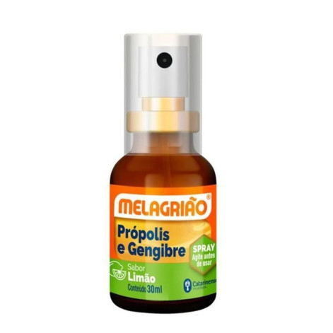 Spray para Garganta Composto de Mel, Própolis e Gengibre Melagrião Extra Forte 30ml