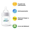 Kit Mamadeira Clássica Anti-Colic 125ml Avent