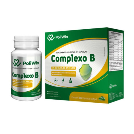 Poliwin Complexo B 60 Capsulas
