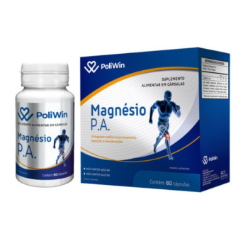 Poliwin Magnesio P.A 60 Capsulas