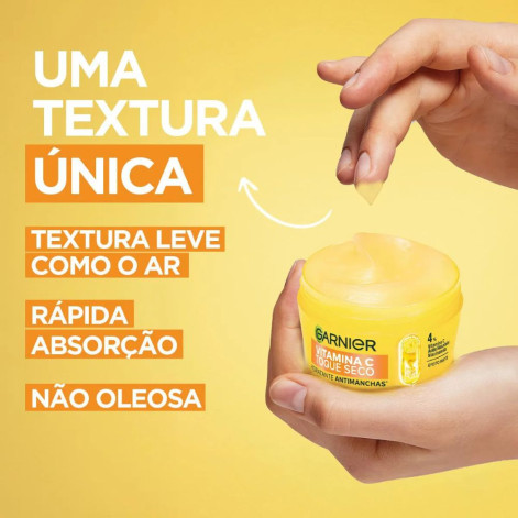 Hidratante Facial Antimanchas Garnier Vitamina C Toque Seco 85g