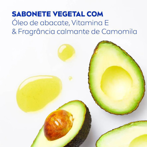 Sabonete Vegetal em Barra Nivea Nutrição da Natureza Óleo de Abacate & Camomila 80g