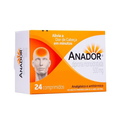 Anador 500 Mg 24 Comprimidos