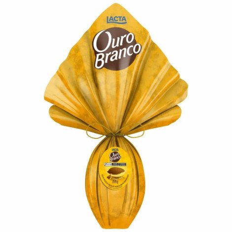  Ovo de Páscoa Lacta Ouro Branco 359g