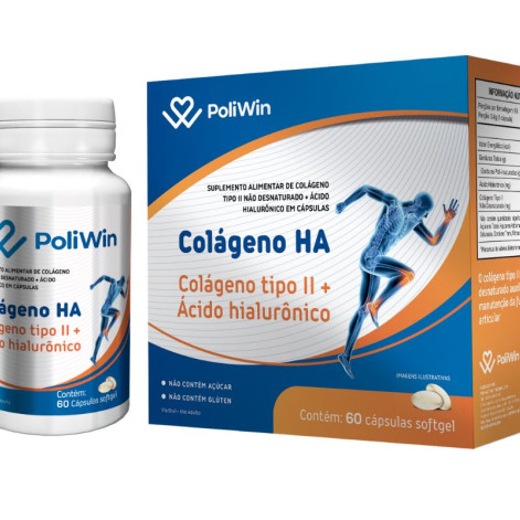 Poliwin Colageno Acido Hialuro C/60 Caps