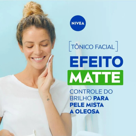 Tonico Nivea Adstringente Controle Do Brilho 200ml Tonico Nivea Adstringente Controle Do Brilho 200ml