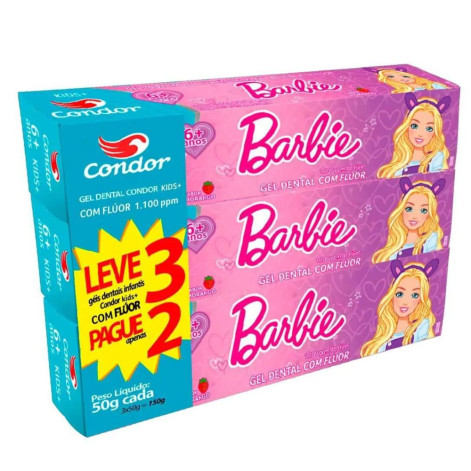 Creme Dental Condor Barbie L3P2 50G