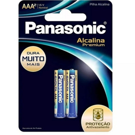 Pilha Alcalina Premium Aaa 2 Unidades