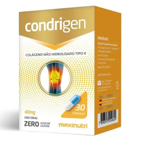 Condrigen Colágeno Tipo II 30 Cápsulas